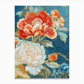 Chinese Flower Painting 12 Canvas Print