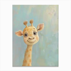 Cute Giraffe 6 Canvas Print