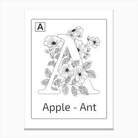 Apple Ant Canvas Print