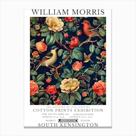 William Morris Exhibitions Birds Series 16 Canvas Print