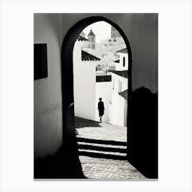Granada, Spain, Black And White Analogue Photography 4 Canvas Print