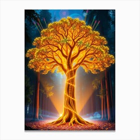 Tree Of Life 107 Canvas Print