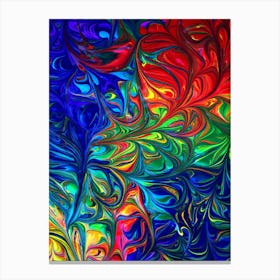 Abstract Painting 101 Canvas Print