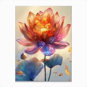 Lotus Flower 87 Canvas Print