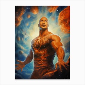 Dwayne The Rock Johnson (1) Canvas Print