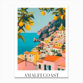 Amalfi Coast Italy Canvas Print