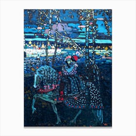 Wassily Kandinsky Night In The Park Canvas Print