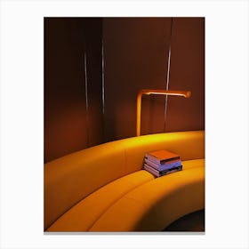 Curl Up With A Good Book Canvas Print
