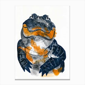 Alligator 9 Canvas Print