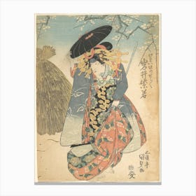 Print By Utagawa Kunisada Canvas Print
