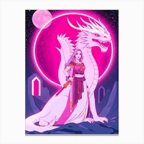 Mystical Fantasy Illustration 1 Canvas Print