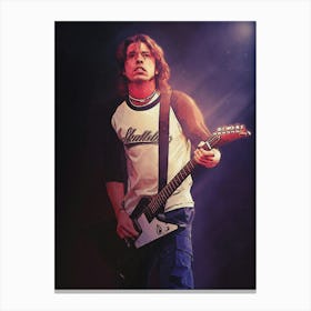 Superstars Of Dave Grohl Live Concert 1 Canvas Print