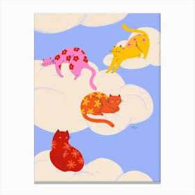 Sky Kittens Canvas Print