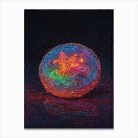 Rainbow Jellyfish Canvas Print