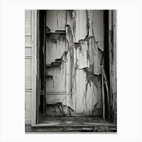 Broken Door Canvas Print