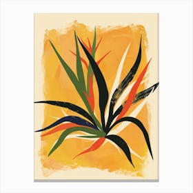 Air Plant Plant Minimalist Illustration 6 Canvas Print