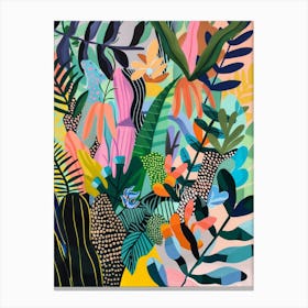 Tropical Garden Canvas Print