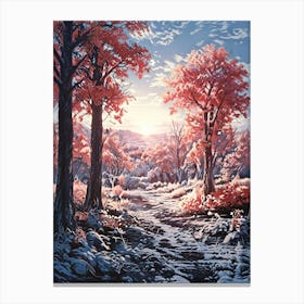 Winter Landscape 6 Canvas Print