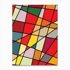 Abstract Mosaic Canvas Print