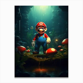 Mario Bros 28 Canvas Print