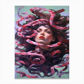 Medusa Surreal Mythical 3 Canvas Print