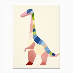 Nursery Dinosaur Art Plateosaurus 2 Canvas Print