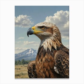 Golden Eagle 2 Canvas Print