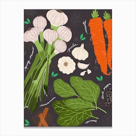 Eat Your Veggies Canvas Print