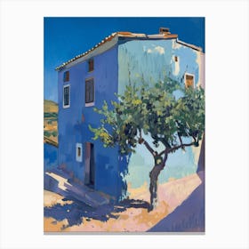 Blue House 5 Canvas Print