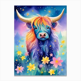 Highland Cow 9 Canvas Print