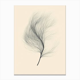 Leaf In The Wind Canvas Print