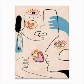 Pablo Picasso 'Love' Canvas Print