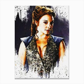 Margaery Tyrell Game Of Thrones Painting Canvas Print