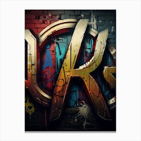 Graffiti Art 1 Canvas Print