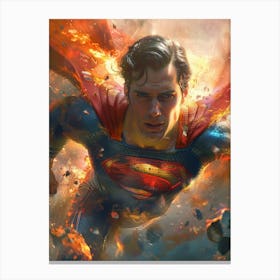 Superman 12 Canvas Print