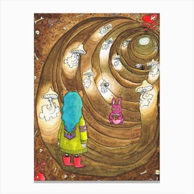 Tunnel of Wonderland Canvas Print