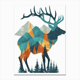Elk Canvas Print Canvas Print