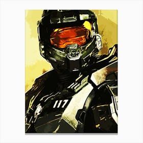 Halo gaming movie 1 Canvas Print