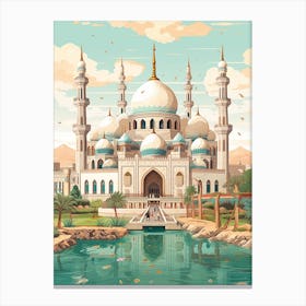 The Jumeirah Mosque Dubai Canvas Print