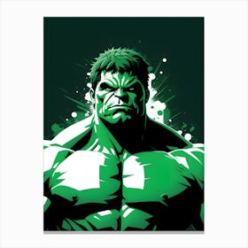 Incredible Hulk Graphic Canvas Print