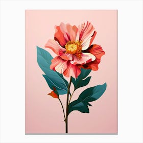 Peony Flower 3 Canvas Print