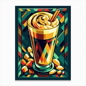 Coffee Latte Canvas Print