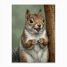 Squirrel 6 Canvas Print