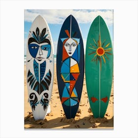 Surfboards 1 Canvas Print