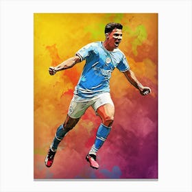 Julian Alvarez 1 Canvas Print