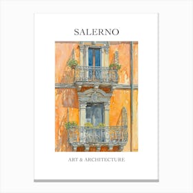 Salerno Travel And Architecture Poster 2 Canvas Print