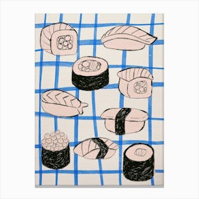Sushi Variants Canvas Print