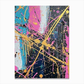 Splatter Painting 2 Canvas Print