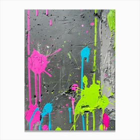 Splatters Canvas Print