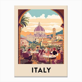 Vintage Travel Poster Italy 10 Canvas Print